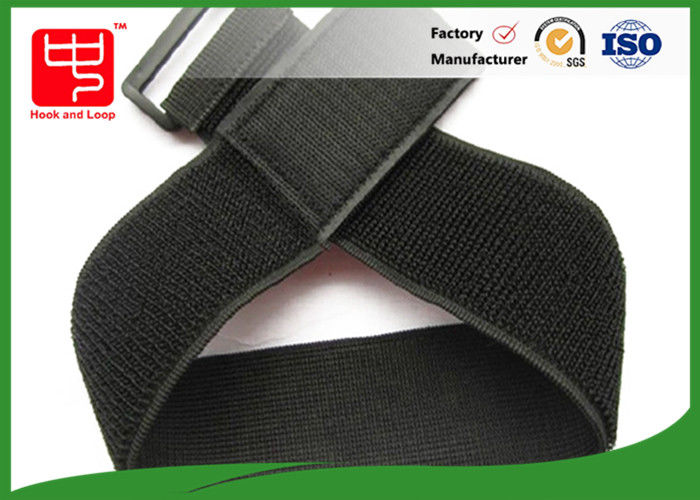 250 * 50mm size elastic straps with hook and loop , elastic hook and