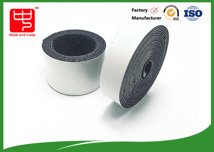 Black velcro tape 1.5inch double sided hook and loop For Car Seat Self