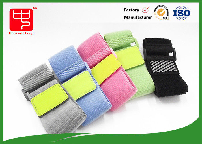 2 inches wide safety reflective band , elastic hook and loop straps