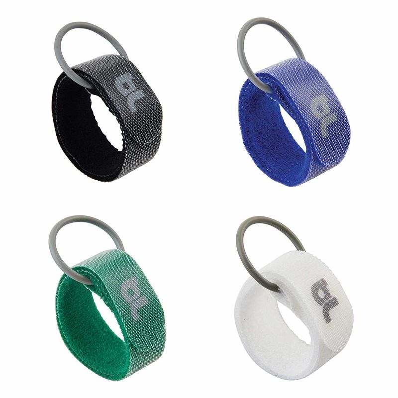 Single Sided Velcro Storage Straps , Small Hook And Loop Cinch Straps