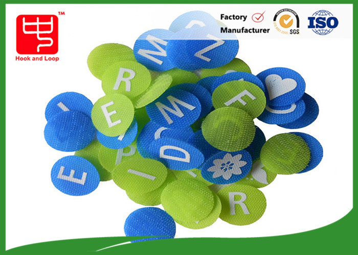 Round A Z Hook And Loop Alphabet Letters For Teaching / Word Spell