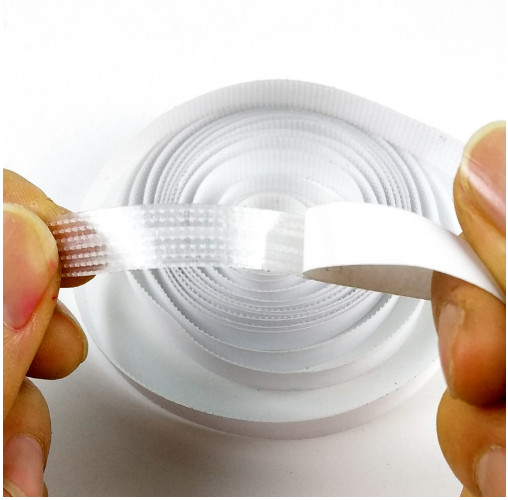 1/3" 8mm Hook And Loop Tape Roll / Sticky Back Hook And Loop Fastener