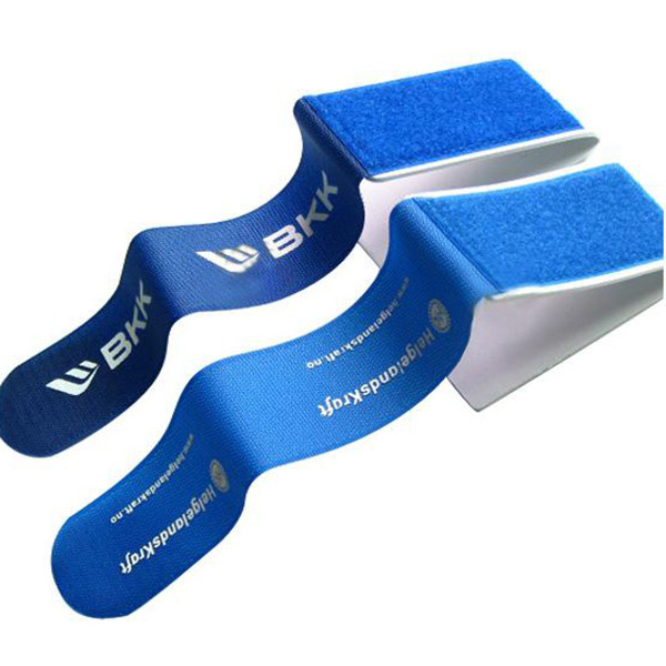 Multi Color Swix Cross Country Ski Straps With Strong Stickness
