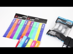 Ultra - thin Hook Loop Cable Ties For Data Lines Cable Clear Up Easily