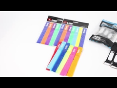 Reclosable USB male and female  Cable Tie managing with rounded ending