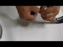 die-cut hook loop wrap