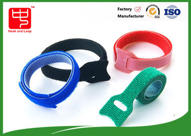 150mm Length T Shape Hook Loop Cable Tie Self - Adhesive  Cable Wrap