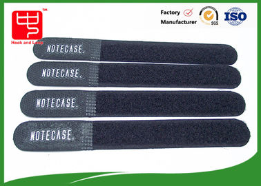Black Dirty Resistance Ties ,  Strap For Wires Clearing Up Round Ending