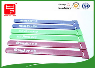 Printed  Cable Tie 12 * 200MM Self Locking Eco-Friendly