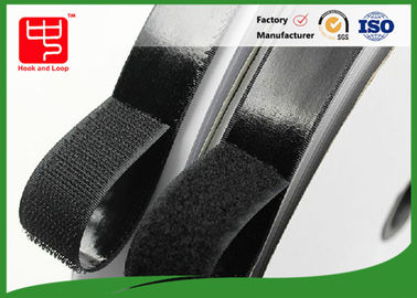 Glued Back Nylon Material Double Sided Hook And Loop Tape Roll