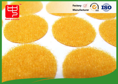 Orange colour die cutting   dots with adhesive backing