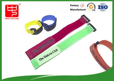 Printing Hook &amp; Loop Fastener / Custom Logo  Cinching Straps