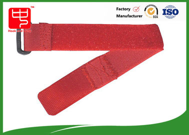 Red Adhesive Tape , Washable Nylon Fasters