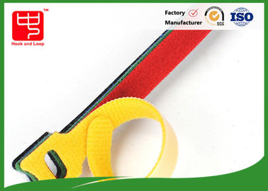 Self Gripping Die Cutting Wire Tie / Magic Hook Loop Cable Ties