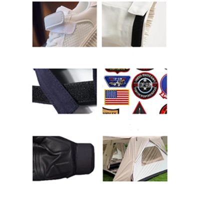 Grade A 100% Nylon Hook and Loop Fastener Tape Customizable for Heavy Duty Applications