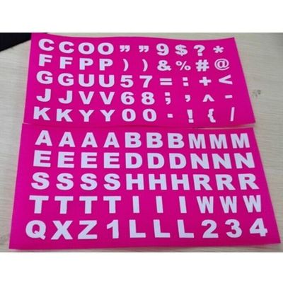 Customed Printing Alphabet Letters nylon hook