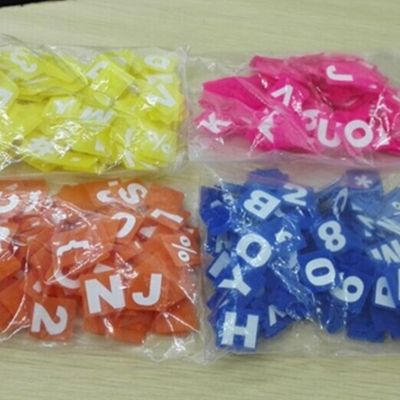 Customized Printing Alphabet Letters Nylon Hook Guaranteed in Any Color