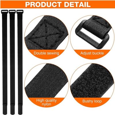 SGS Certified Adjustable Bike Cinch Straps Non Slip Battery Strap for Convenient Bicycle Transport