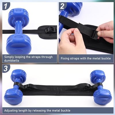Wide 2 Inch Adjustable Hip Training Thrust Belt Pad for Dumbbells Custom Print Accepted