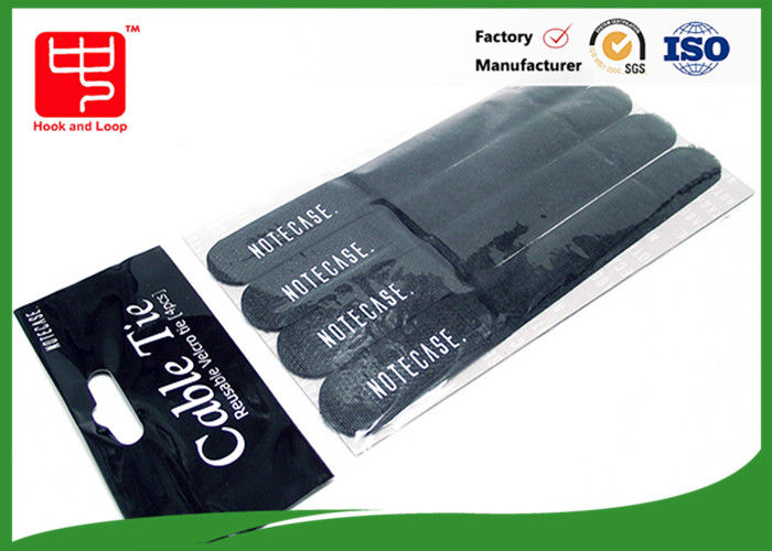 100% Nylon hook loop  cable ties 18 * 5cm small polybag packing for supermarket goods