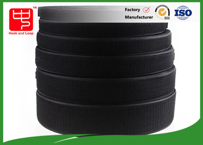 SGS Custom Size Fire Retardant Hook And Loop Fastener Tape , Heat Resistance