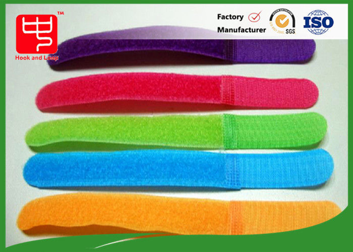 Colorful Male And Female Cable Tie Roll For Manage Tie , Silk Printing