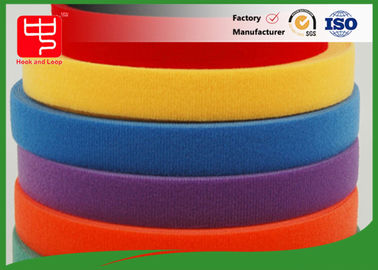 Double Sided Hook And Loop Tape 10 ~ 50mm Nylon Mix Polyester / Nylon