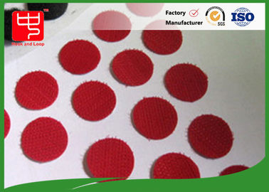 Red Dots Customized Self - Adhesive Patches Lovely Heart Shape 30mm Size