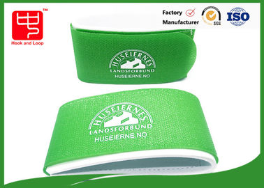 Green Tape 100% Nylon Ski Straps For Carrying Eco-Friendly