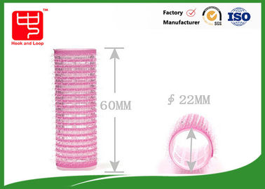 Diameter 22mm lovely pink  Hair Rollers  with plastic core