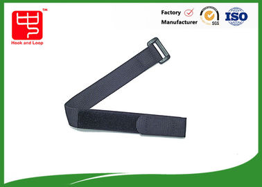 Polyester / nylon webbing straps 230mm Length , lightweight nylon webbing for cable tidy