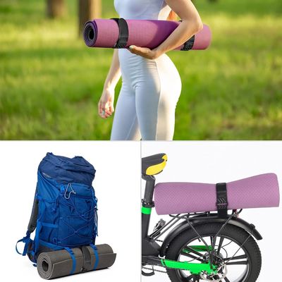 Multipurpose Hook and Loop Bundling Straps for Hose, Cords, Bike, Luggage, Camping, Yoga Mats